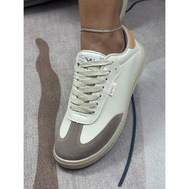 Tenis Feminino Casual Conforto Lançamento Branco