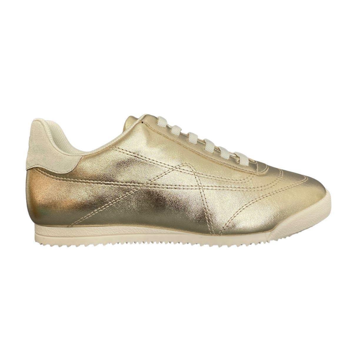 Tênis Feminino Casual Dourado Conforto Piccadilly Menor preço em Tênis Feminino Casual Dourado Conforto Piccadilly
