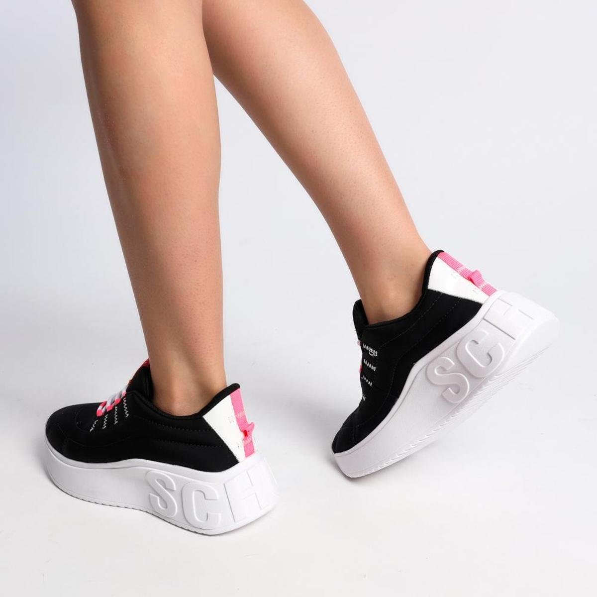 Tênis Plataforma Tenis Flatform Schutz Tênis Feminino Casual