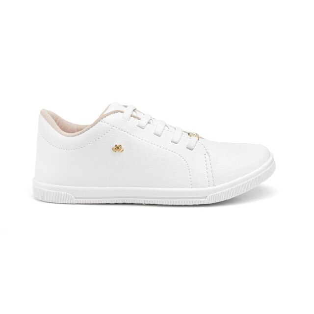 Tenis Feminino Casual Izalu Branco
