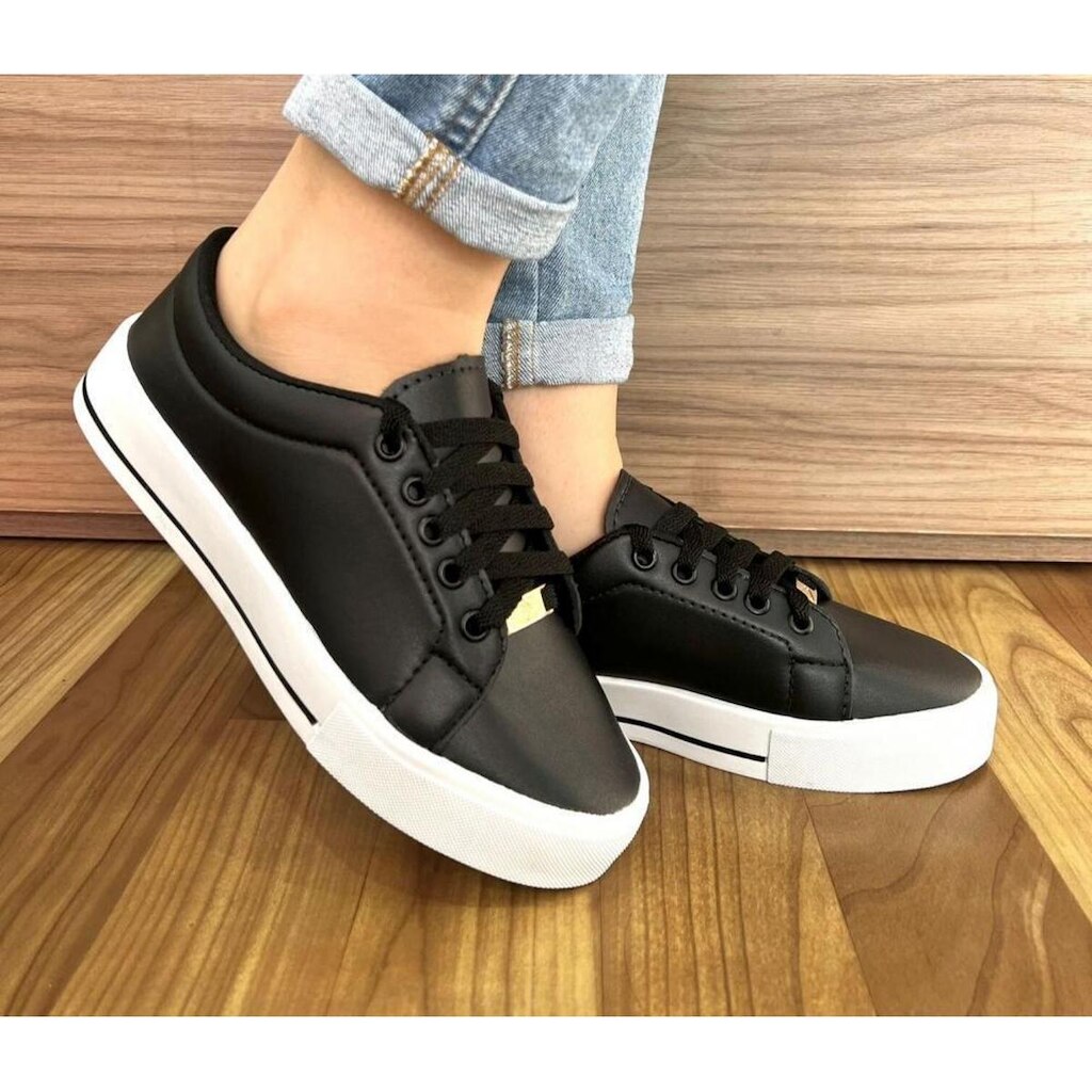 Tênis Feminino Casual Liso - 1031
