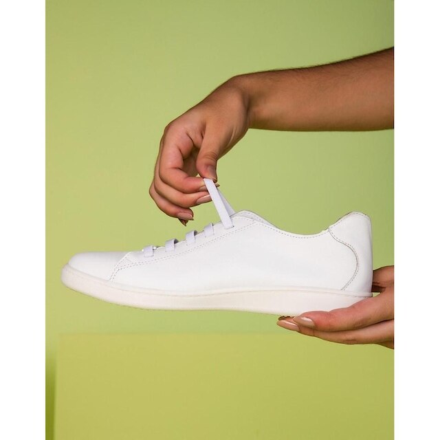 Tênis Feminino Casual Marina Mello em Couro Legítimo