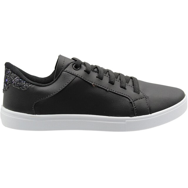 Tênis Feminino Casual Mendii Glitter Elástico Casual