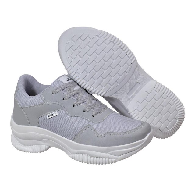 Tenis Feminino Casual Plataforma Super Leve