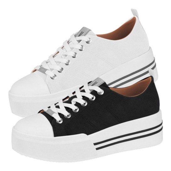 Tênis Casual Zattini Tenis Plataforma Tênis Feminino Casual