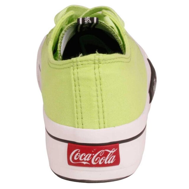 Tênis Feminino Coca Cola Daytona Plataforma Limão 39