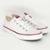 Tenis Feminino Coca Cola Em Lona Cc2349 Branco/Vermelho 36 - Branco