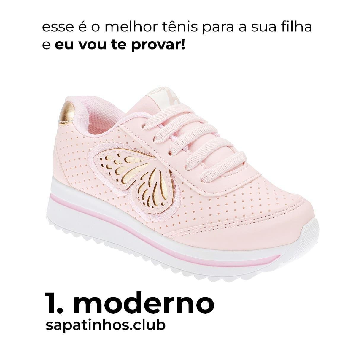 Tenis Feminino e Sandália Infantil KIT PARES Tam 24 ao 34