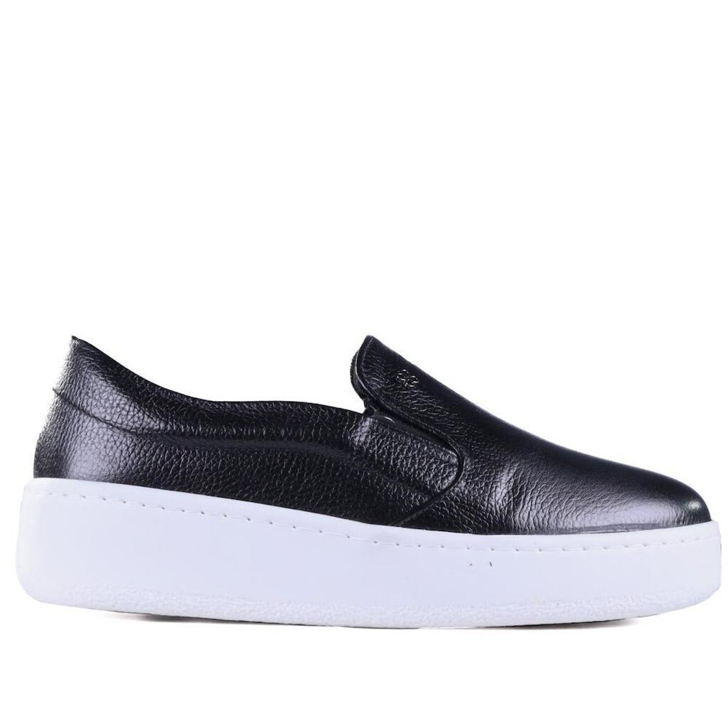 Tênis Feminino em Couro Zariff 1712006 Preto