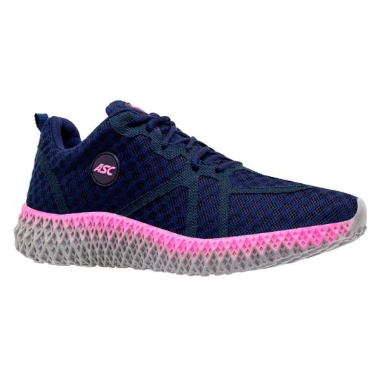 Tênis Feminino Esportivo Advance Asc Ghost 3 Super Leve Moda Fitness Dia-a-Dia