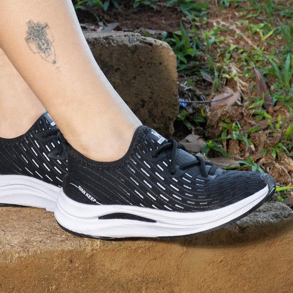 Tênis Feminino Esportivo Casual Caminhada Corrida Treino Academia Fitness
