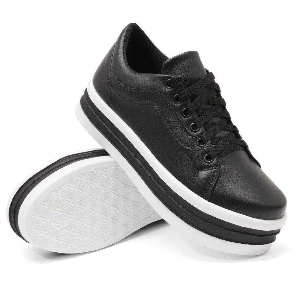 Tenis Feminino Flatform Casual Confortavel
