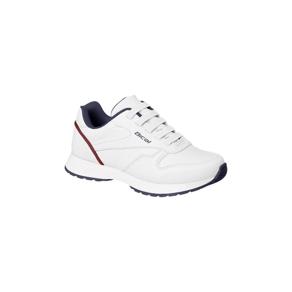 Tênis Feminino Infantil Bical Cadarço Elástico Macio Escolar Zattini