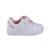 Tênis Feminino Infantil Bloompy Sintonia BB 5046B-02 Casual - Branco+Rosa