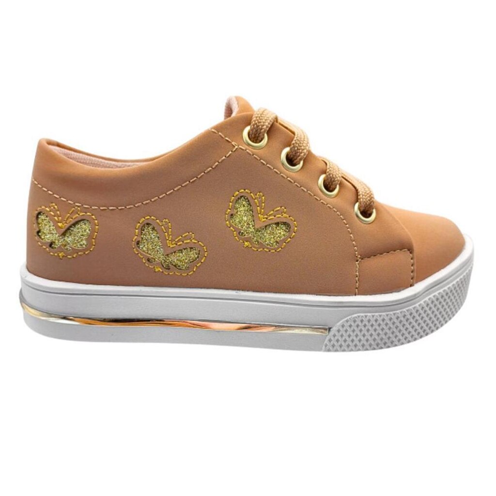 Tênis Feminino Infantil Nobuk Borboleta Sophia Almeida