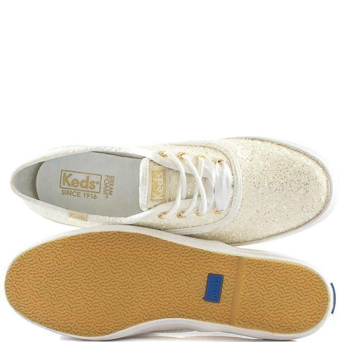 tênis keds champion gliter branco