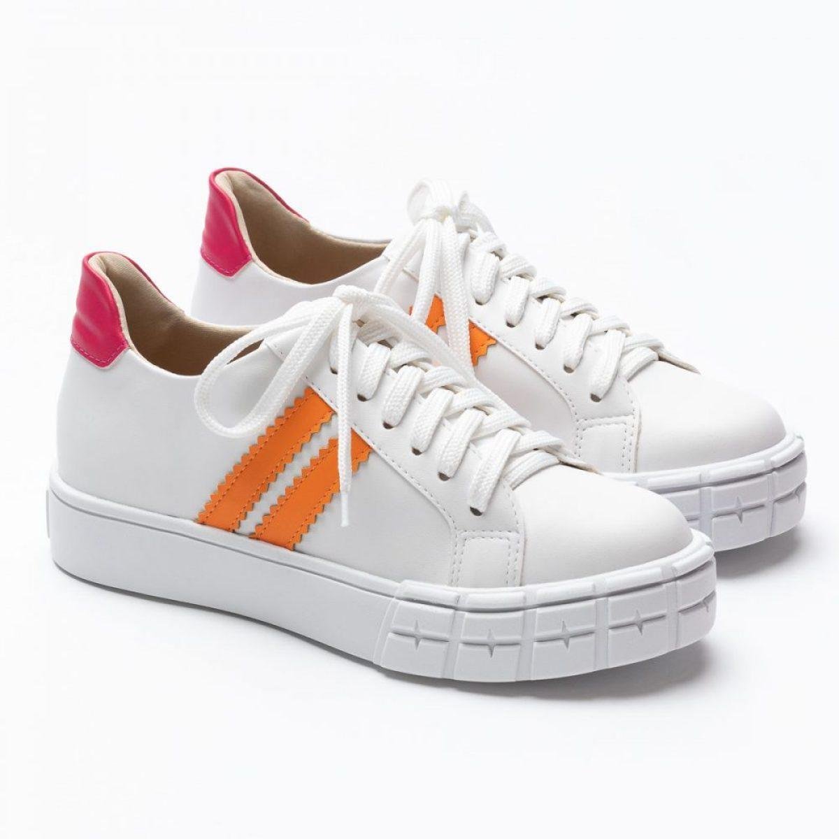 tenis branco feminino liso