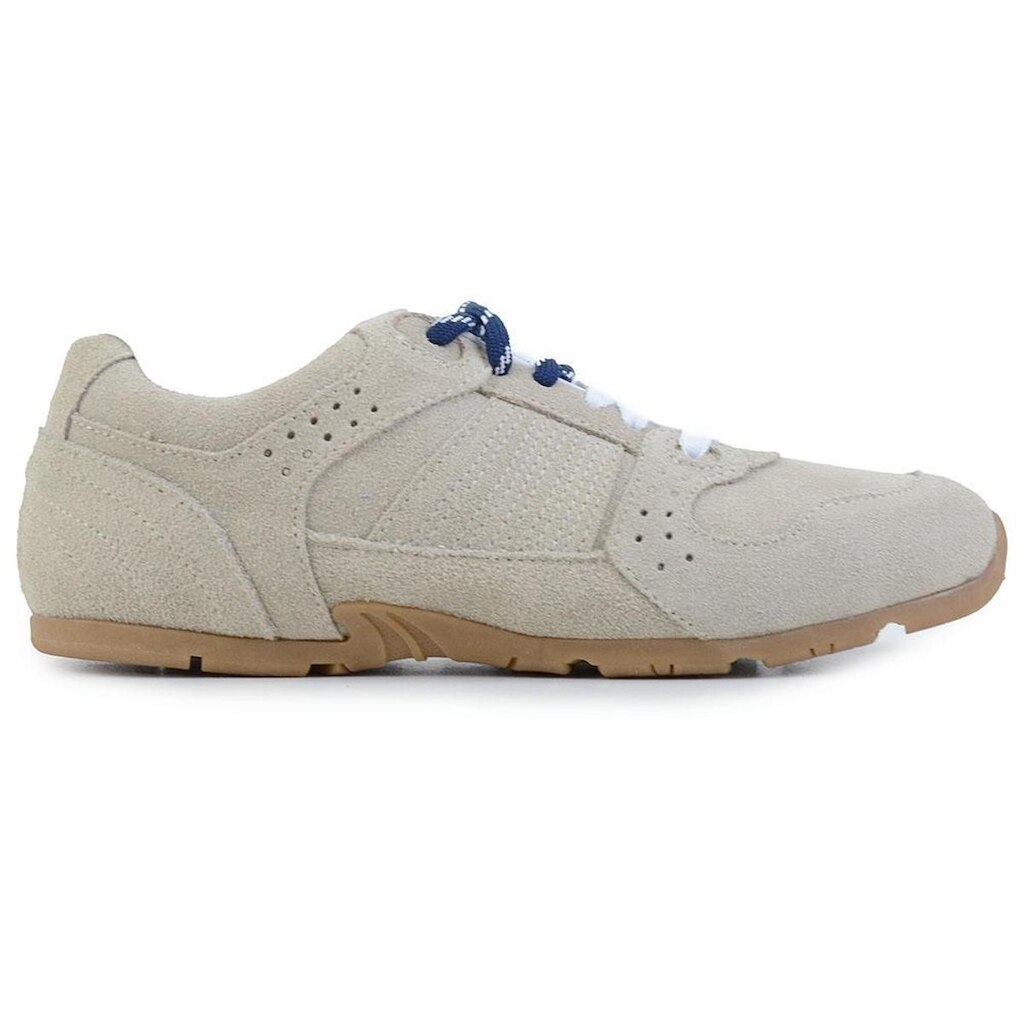 Tênis Feminino Marina Mello Crepe Camurça Bege - 6900