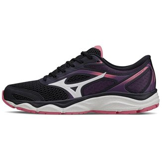 TÊNIS FEMININO MIZUNO  HAWK 5 101086086 PRETO/ROSA