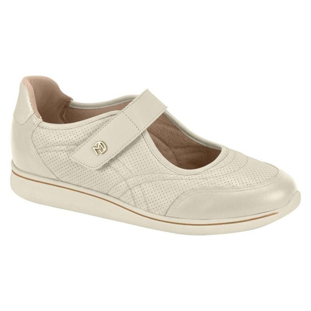 Tenis Feminino Modare Mary Jane Solado Conforto Ortopédico Macio Leve Ajuste Facil Ref: 7358.243