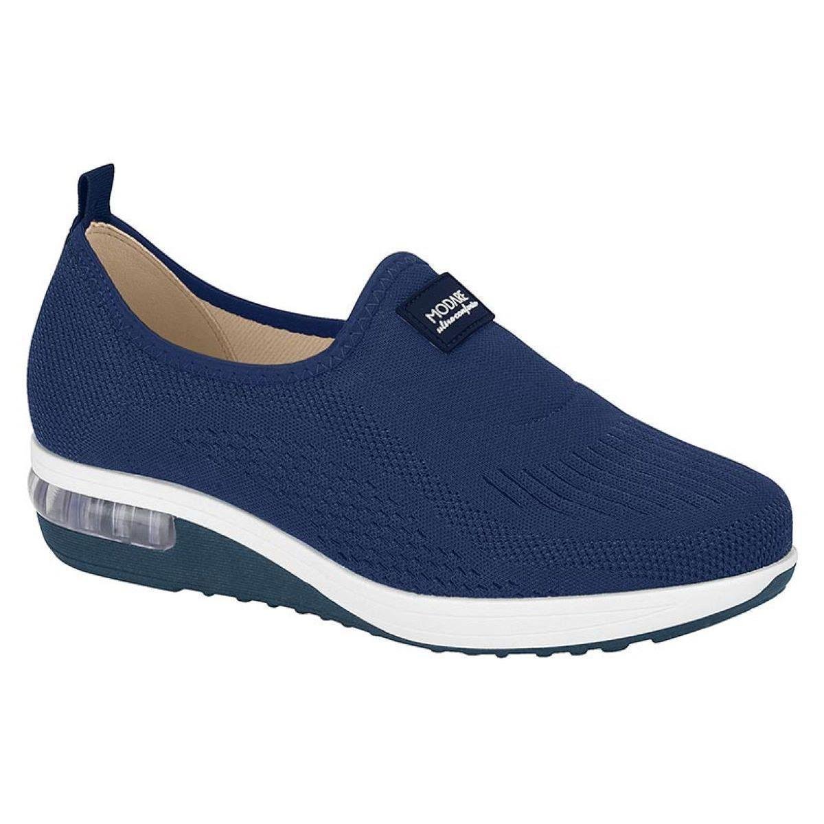 Tenis Feminino Modare Ultraconforto Gel Tech Joanete Esporão - Marinho Menor preço em Tenis Feminino Modare Ultraconforto Gel Tech Joanete Esporão - Marinho