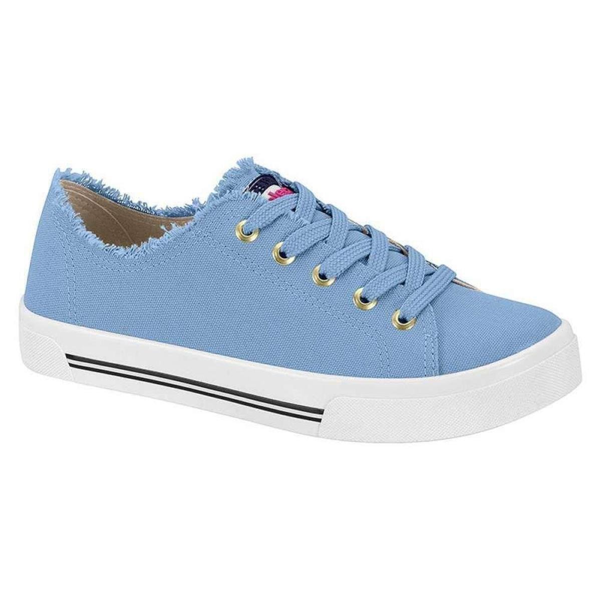 Tênis Feminino Moleca 5667.322 Preto 39 - Azul Menor preço em Tênis Feminino Moleca 5667.322 Preto 39 - Azul