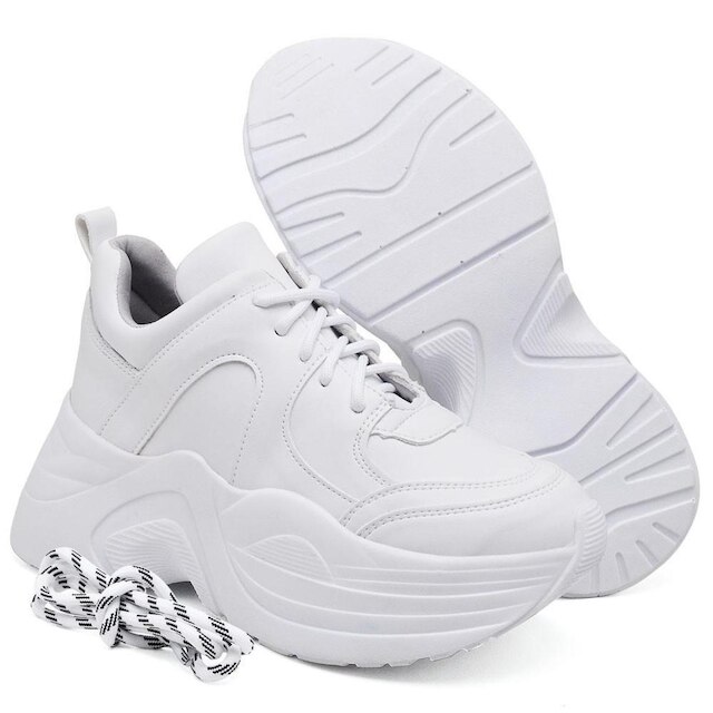 Tênis Feminino New Caixa Alta Chunky Casual
