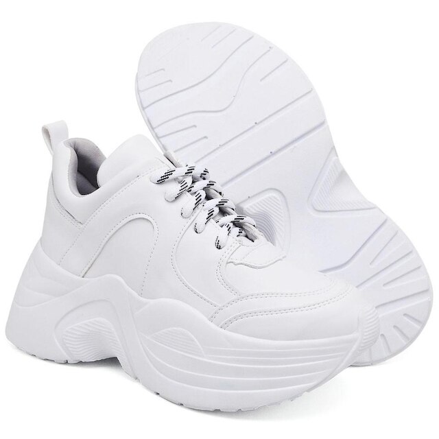 Tênis Feminino New Caixa Alta Chunky Casual