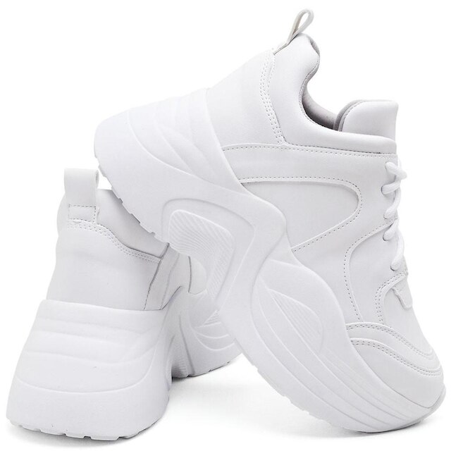 Tênis Feminino New Caixa Alta Chunky Casual