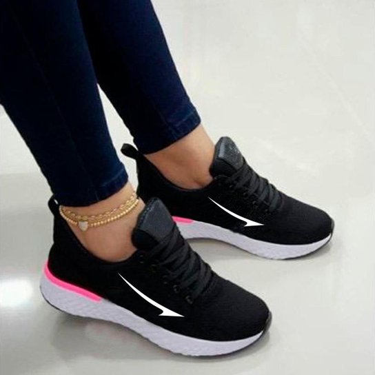 Netshoes Tênis Tenis Nike Preto Feminino Para Academia Netshoes