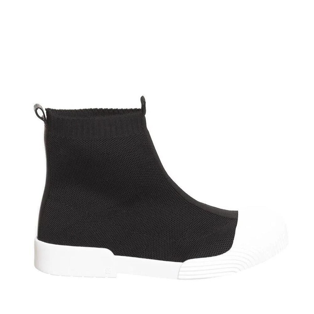 Tênis Feminino Petite Jolie Knit Preto - PJ6796