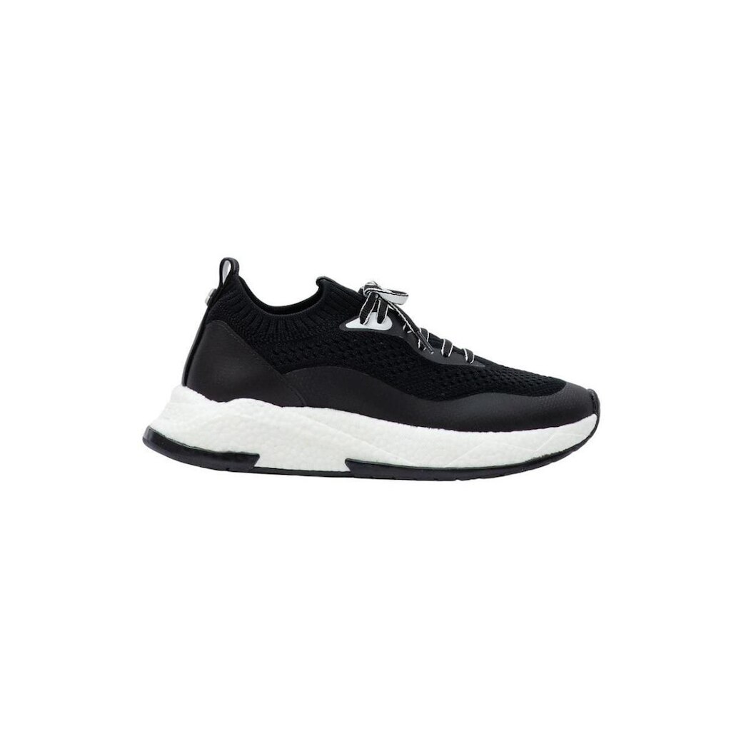 Tênis Feminino Petite Jolie Puff Sneaker Knit Preto - PJ7130