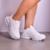 Tenis Feminino Plataforma Lançamento Conforto - Branco