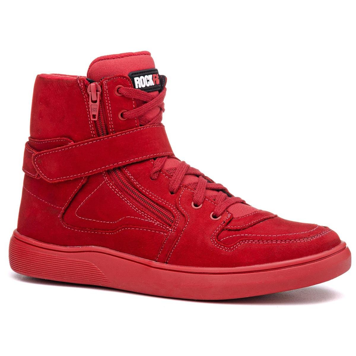 Tênis Feminino Rock Fit Metallica Em All Red Menor preço em Tênis Feminino Rock Fit Metallica Em All Red