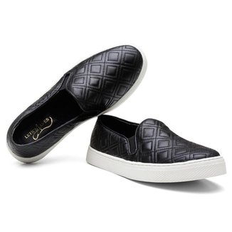 Tênis Feminino Slip On Casual Moderno Estilo Confortável