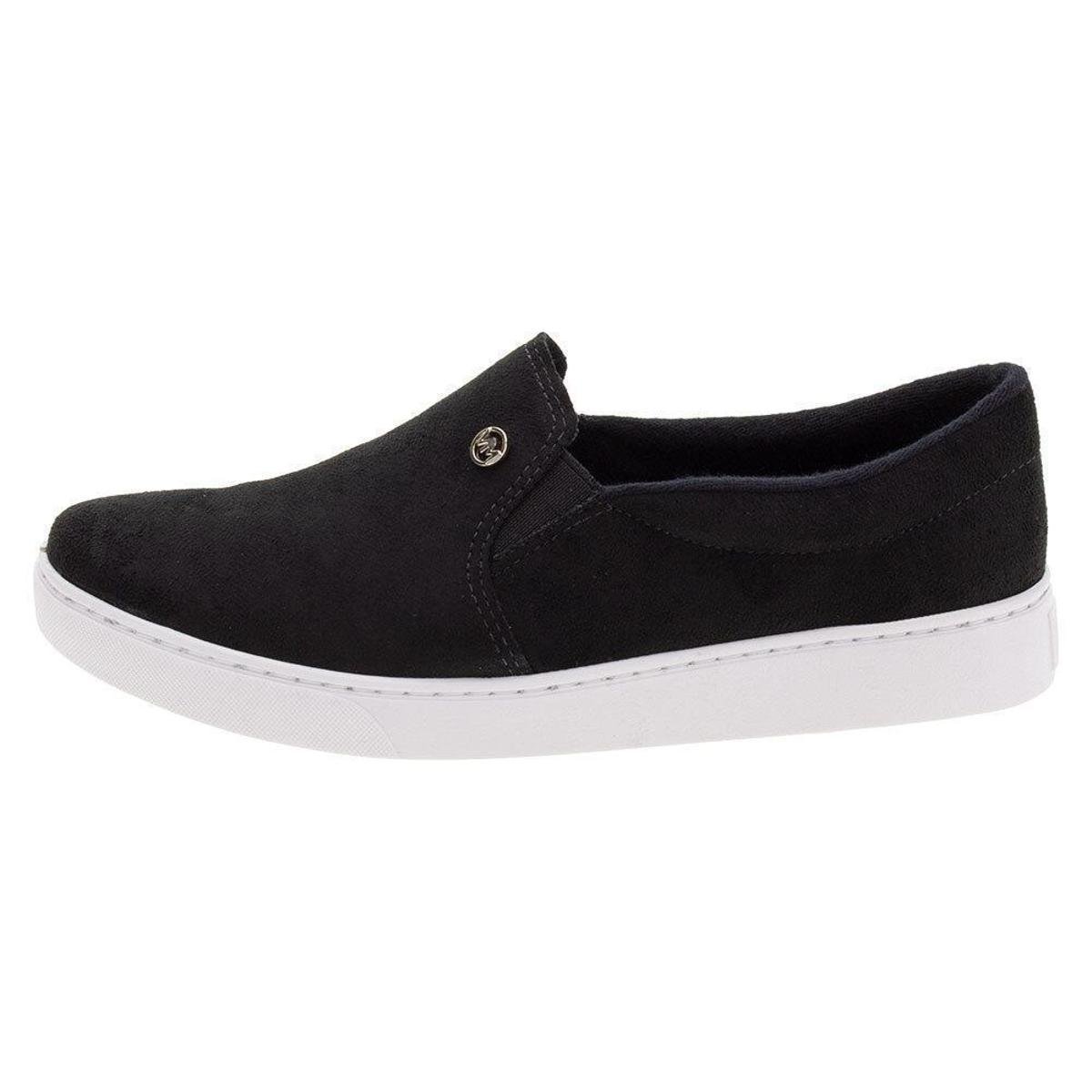 Tênis Feminino Slip On Via Marte - 2012407 - Preto | Zattini