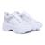 Tênis Feminino Sneaker Plataforma Chunky Tratorado Confortável Casual - Branco