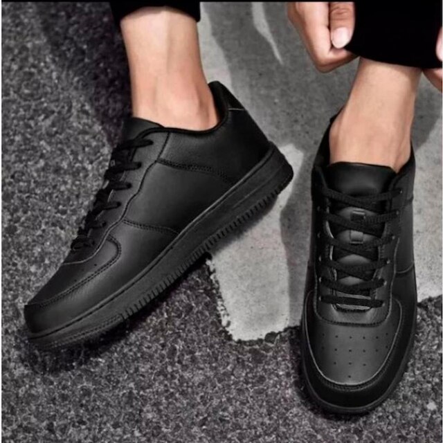 Tênis Feminino Sneakers Flatform Cadarço Dia a Dia Casual