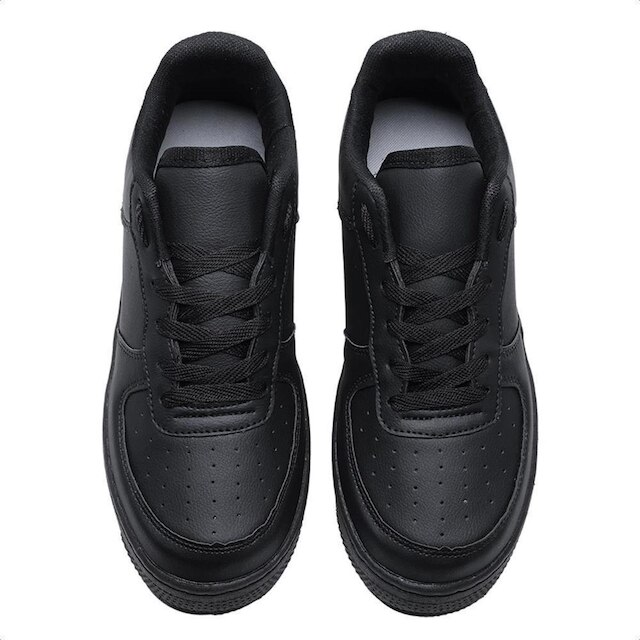 Tênis Feminino Sneakers Flatform Cadarço Dia a Dia Casual