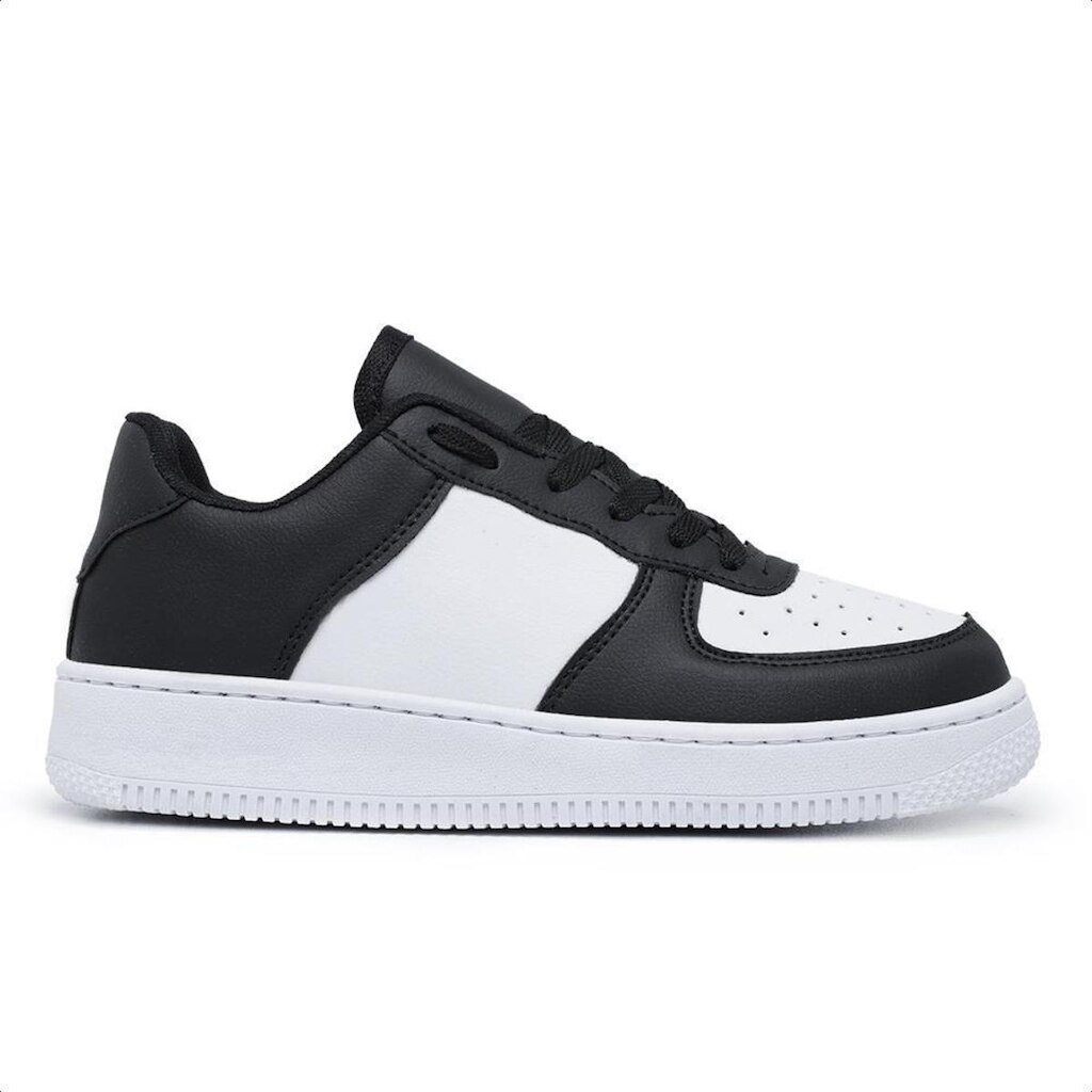 Tênis Feminino Sneakers Flatform Cadarço Dia a Dia Casual