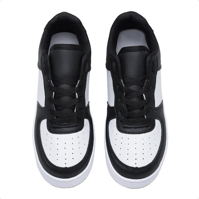 Tênis Feminino Sneakers Flatform Cadarço Dia a Dia Casual