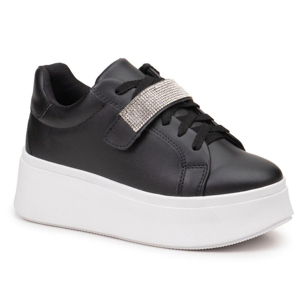 Tênis Feminino Strass Casual Confortável