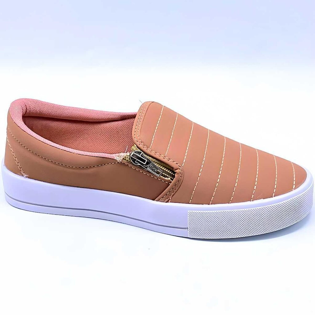 Tênis Feminino Vanessa Fashion Slip On Estilo Confy 1036