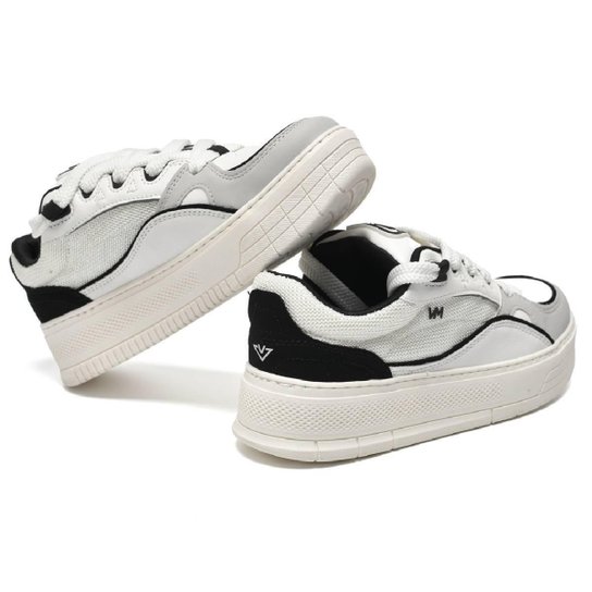 Tênis Feminino Via Marte Casual Urbano Sneaker Plataforma Plano Confortável Original