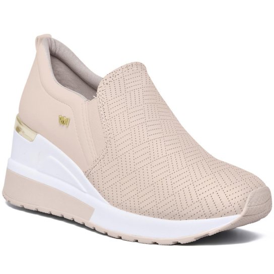 Tênis Plataforma Feminino Tenis Anabela Via Marte Tênis Feminino