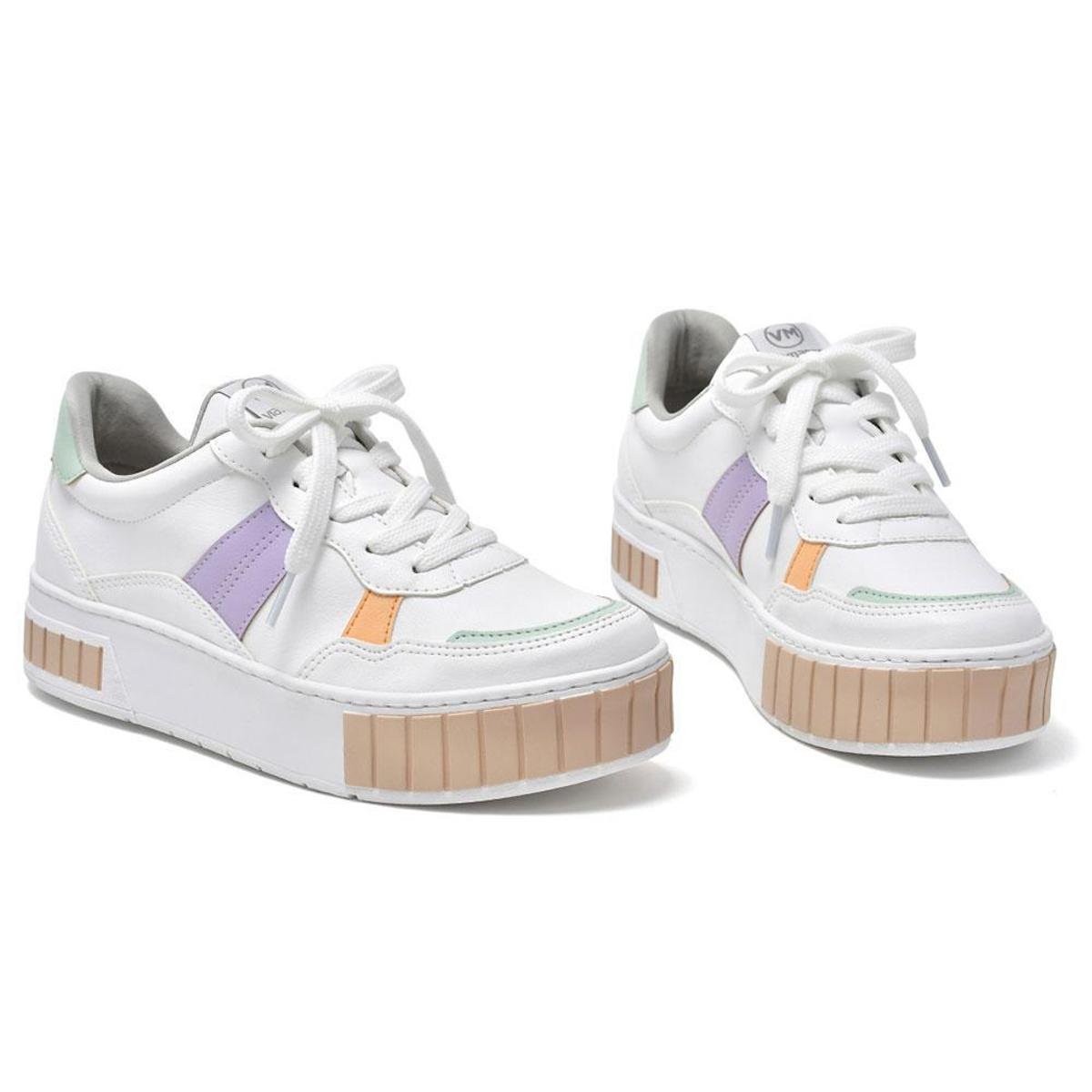Tênis feminino plataforma via marte sola alta em Promoção | Ofertas na  Americanas