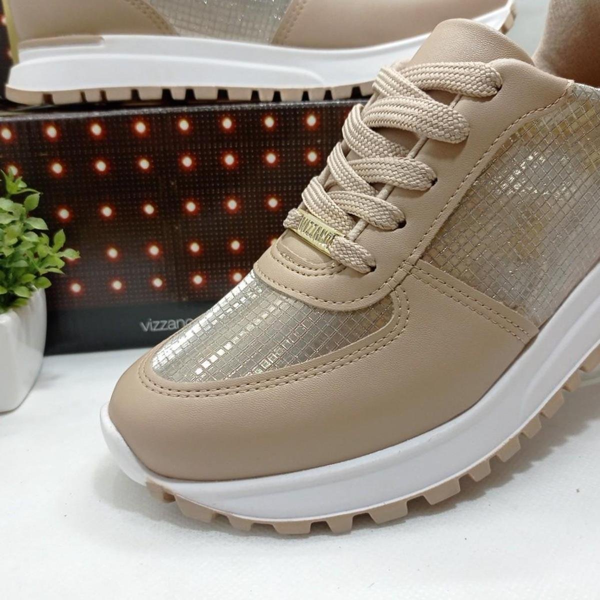 Vizzano Feminino Tenis Vizzano Veludo Azul Tenis Vizzano Infantil