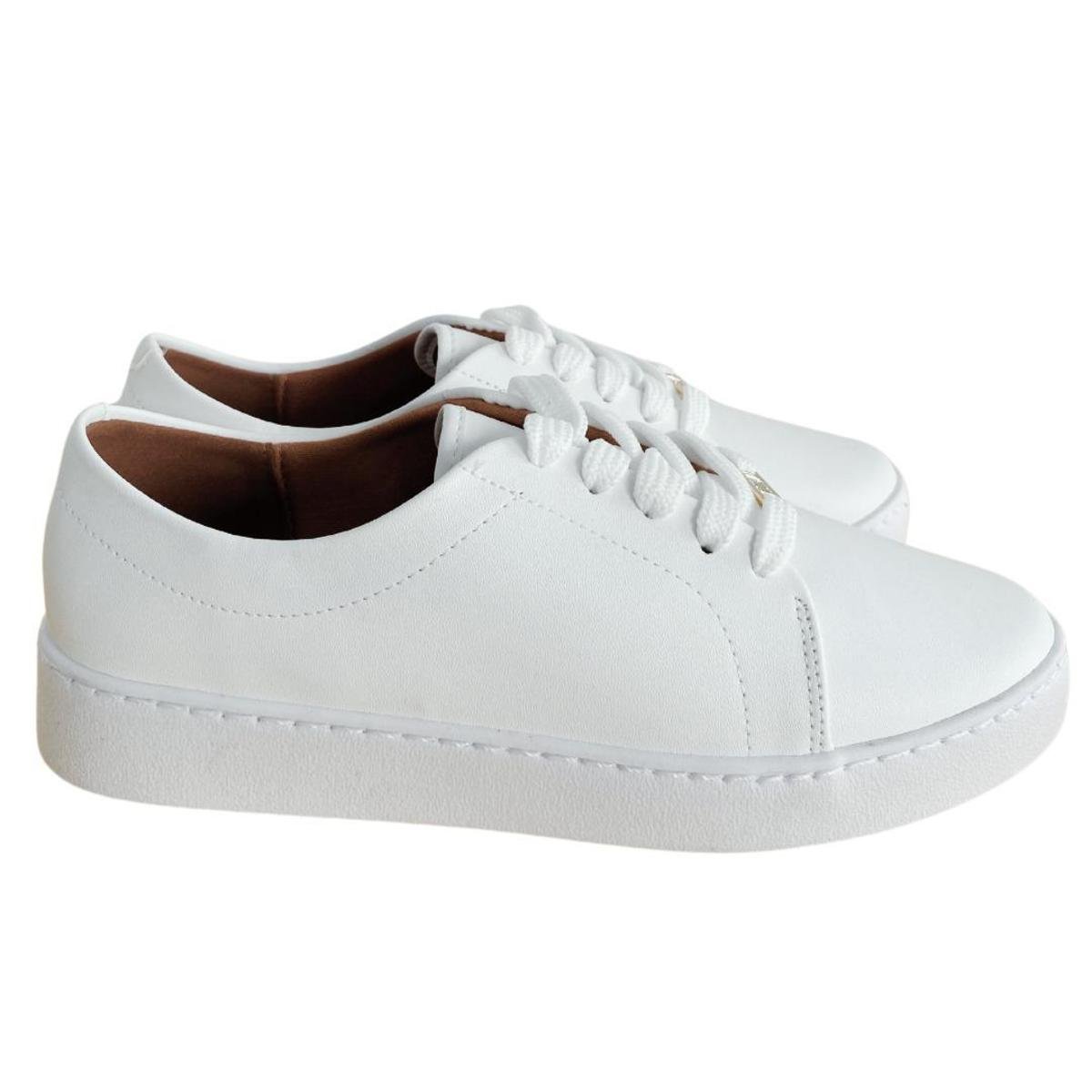 Tênis Feminino Vizzano Liso Básico Casual Confortável 1214205 Menor preço em Tênis Feminino Vizzano Liso Básico Casual Confortável 1214205