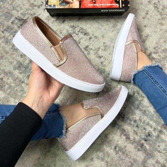 Tênis Casual Tenis Feminino Vizzano Rose Tênis Vizzano Rosa Tenis