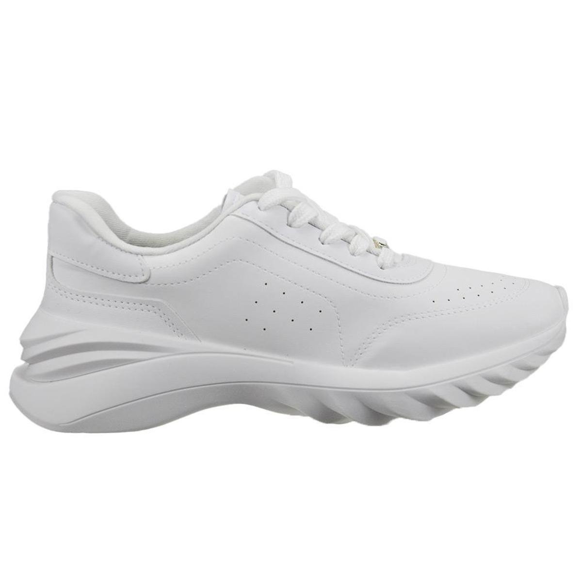 Tenis Feminino Vizzano Sneaker Branco Ou Moda 1403100 - Branco Menor preço em Tenis Feminino Vizzano Sneaker Branco Ou Moda 1403100 - Branco